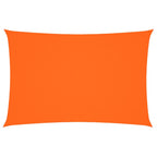 Sonnensegel Oxford-Gewebe Rechteckig 2x4 m Orange