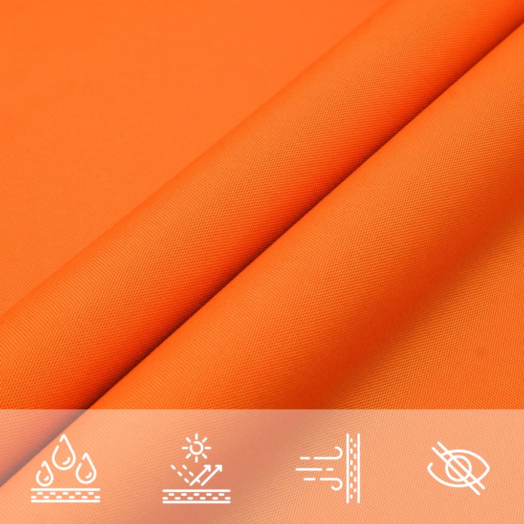 Sonnensegel Oxford-Gewebe Rechteckig 2,5x4,5 m Orange
