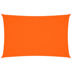 Sonnensegel Oxford-Gewebe Rechteckig 2,5x5 m Orange