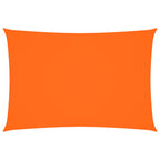 Sonnensegel Oxford-Gewebe Rechteckig 3x5 m Orange