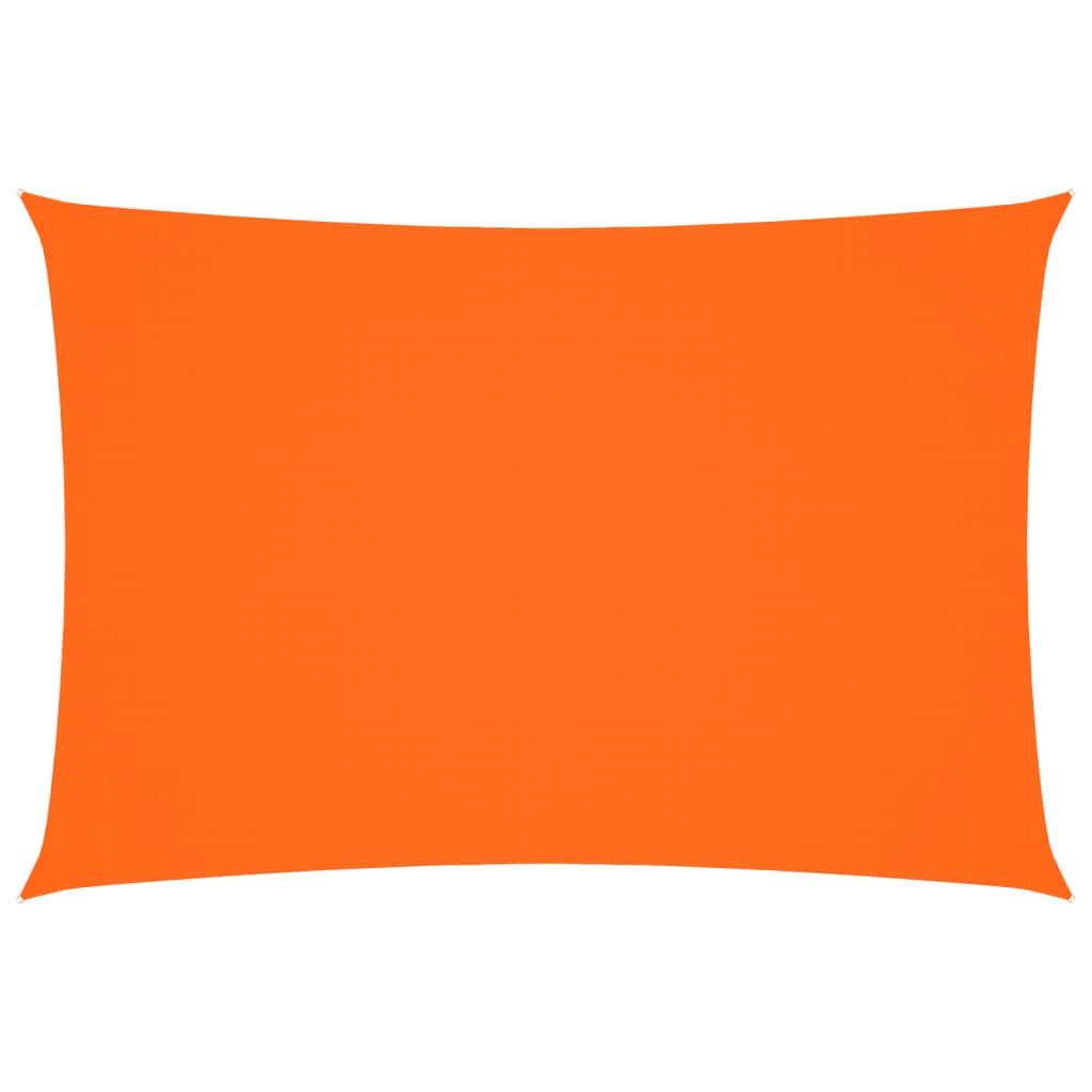 Sonnensegel Oxford-Gewebe Rechteckig 3x5 m Orange