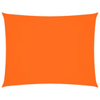 Sonnensegel Oxford-Gewebe Rechteckig 3x6 m Orange