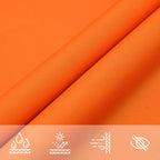 Sonnensegel Oxford-Gewebe Rechteckig 4x7 m Orange