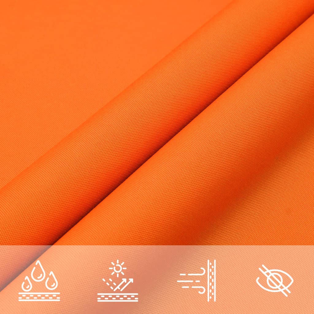 Sonnensegel Oxford-Gewebe Dreieckig 5x7x7 m Orange