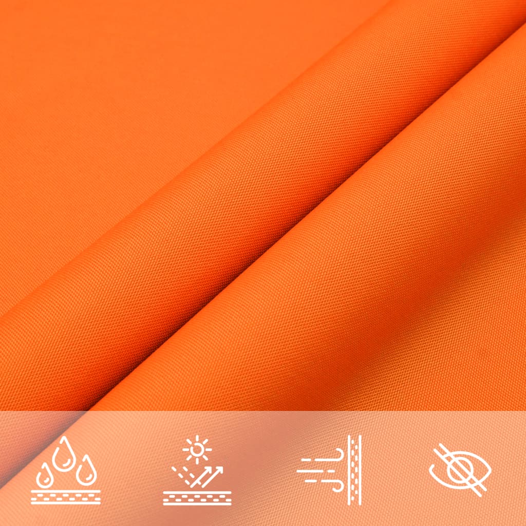 Sonnensegel Oxford-Gewebe Dreieckig 5x5x6 m Orange