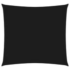 Sonnensegel Oxford-Gewebe Quadratisch 4x4 m Schwarz