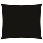 Sonnensegel Oxford-Gewebe Rechteckig 2,5x3 m Schwarz