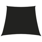 Sonnensegel Oxford-Gewebe Trapezförmig 2/4x3 m Schwarz