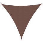 Sonnensegel Oxford-Gewebe Dreieckig 5x5x5 m Braun