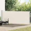 Seitenmarkise Ausziehbar 600x160 cm Creme