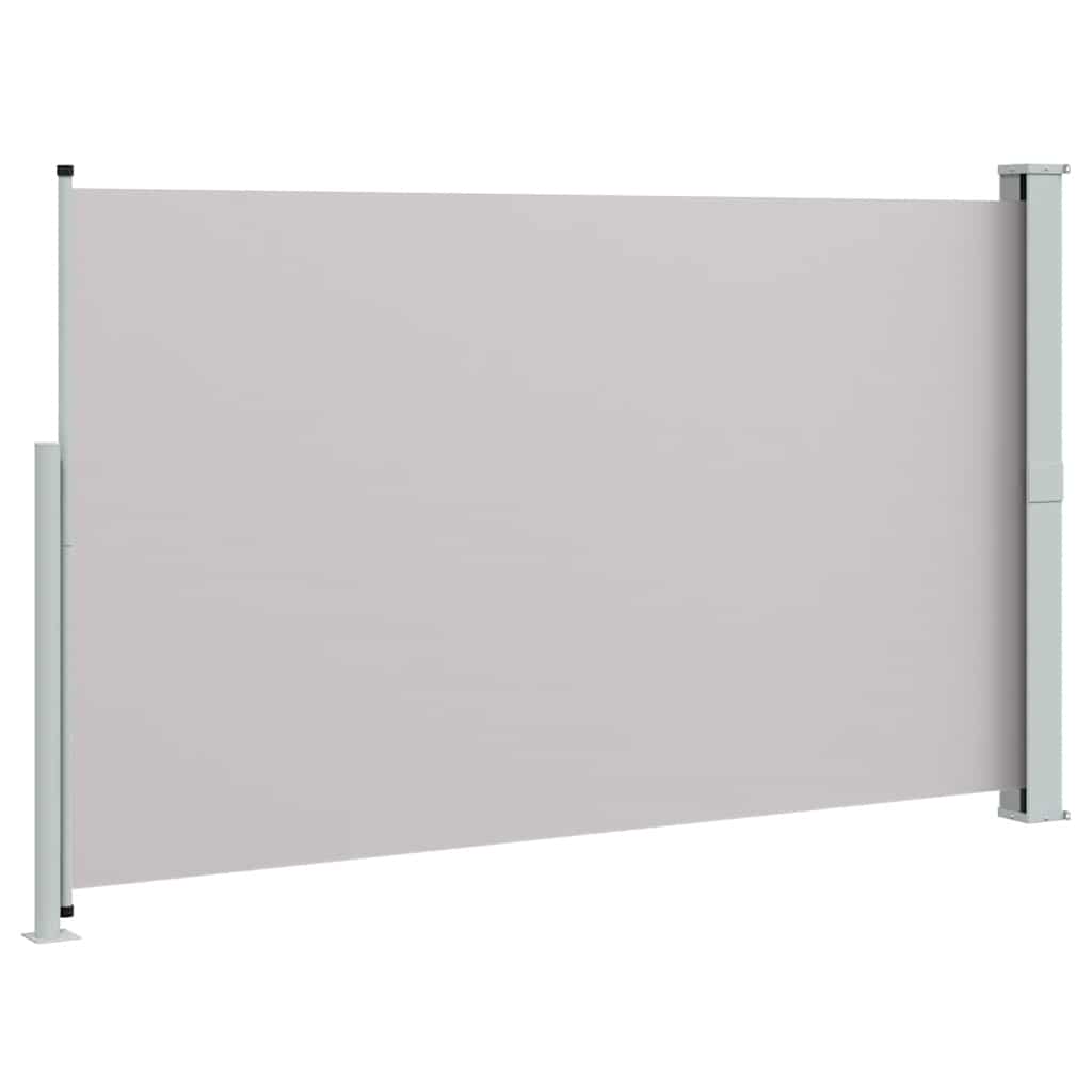 Seitenmarkise Ausziehbar 180x300 cm Grau