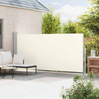 Seitenmarkise Ausziehbar 180x500 cm Creme