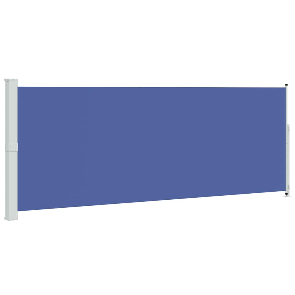 Seitenmarkise Ausziehbar 180x500 cm Blau