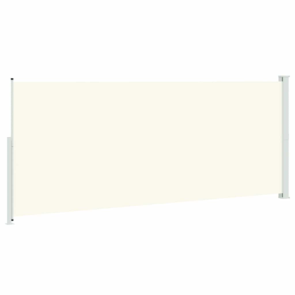 Seitenmarkise Ausziehbar 200x500 cm Creme