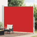 Seitenmarkise Ausziehbar 220x300 cm Rot