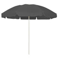 Strandschirm Anthrazit 240 cm