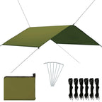 Outdoor-Tarp 4x4 m Grün