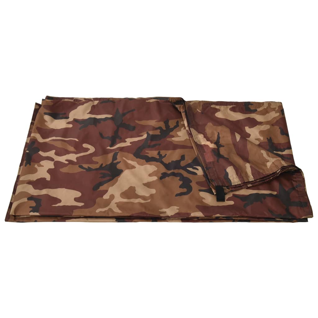 Outdoor-Tarp 4x4 m Camouflage