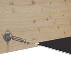 Senkrechtmarkise Anthrazit 140x600 cm Oxford-Gewebe