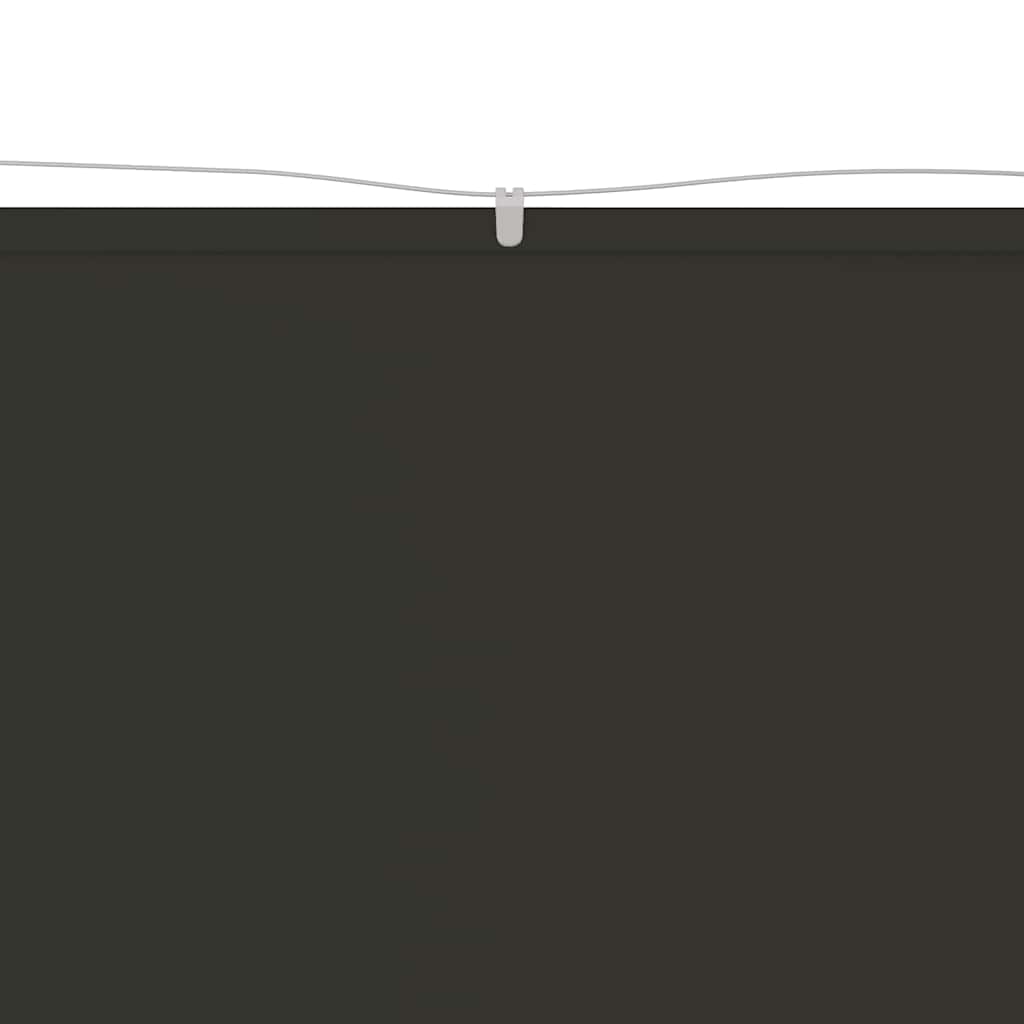 Senkrechtmarkise Anthrazit 140x800 cm Oxford-Gewebe