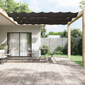 Senkrechtmarkise Anthrazit 180x1000 cm Oxford-Gewebe