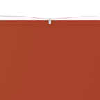 Senkrechtmarkise Terrakotta 140x360 cm Oxford-Gewebe