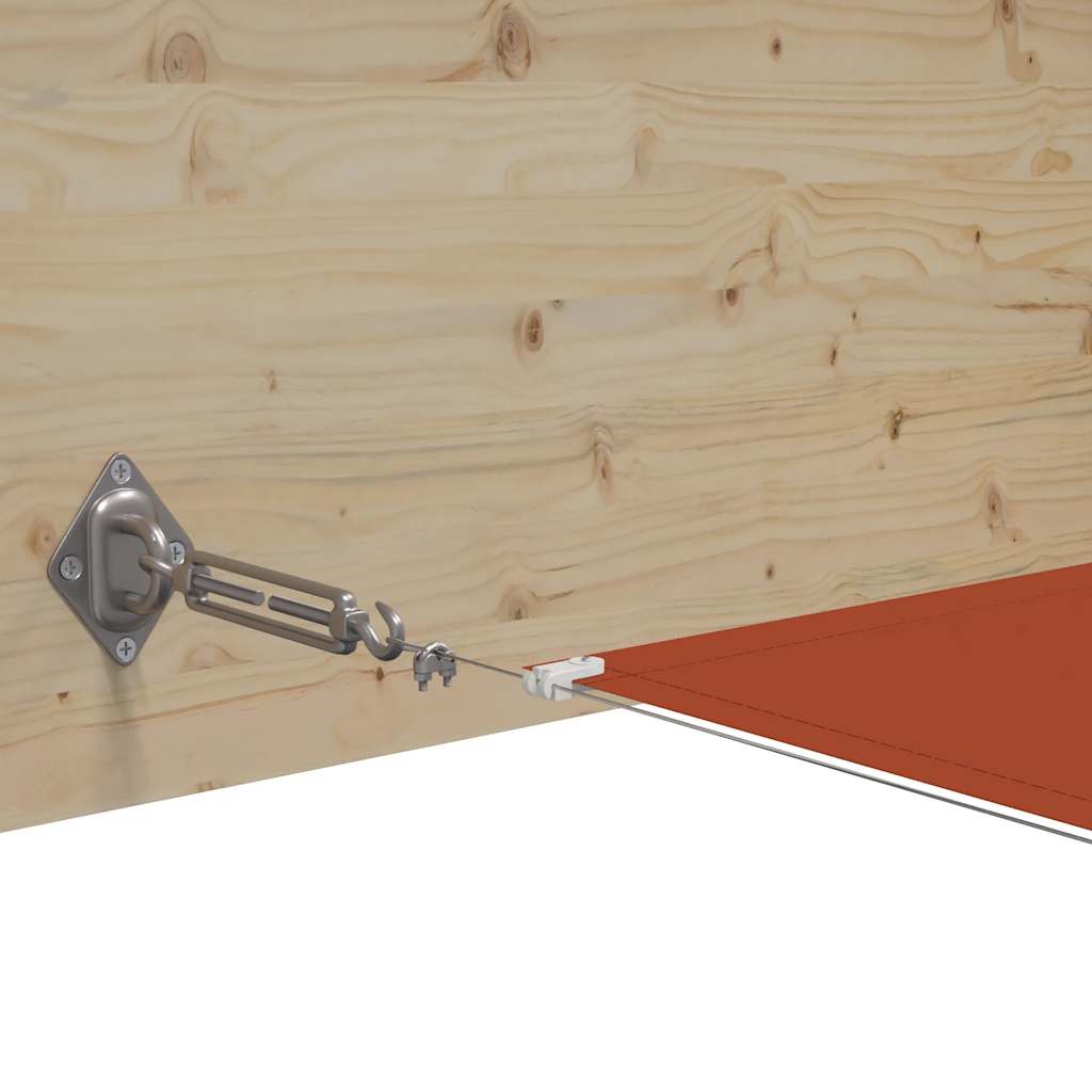 Senkrechtmarkise Terrakotta 180x1000 cm Oxford-Gewebe