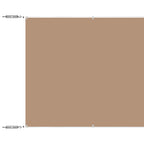Senkrechtmarkise Taupe 140x600 cm Oxford-Gewebe