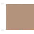 Senkrechtmarkise Taupe 140x800 cm Oxford-Gewebe