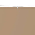 Senkrechtmarkise Taupe 140x800 cm Oxford-Gewebe