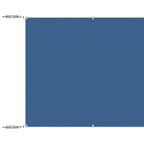 Senkrechtmarkise Blau 60x1000 cm Oxford-Gewebe