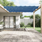 Senkrechtmarkise Blau 60x1000 cm Oxford-Gewebe