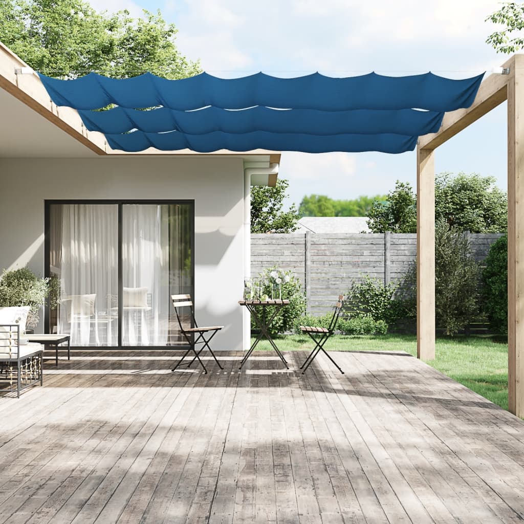 Senkrechtmarkise Blau 100x360 cm Oxford-Gewebe