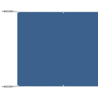 Senkrechtmarkise Blau 100x600 cm Oxford-Gewebe