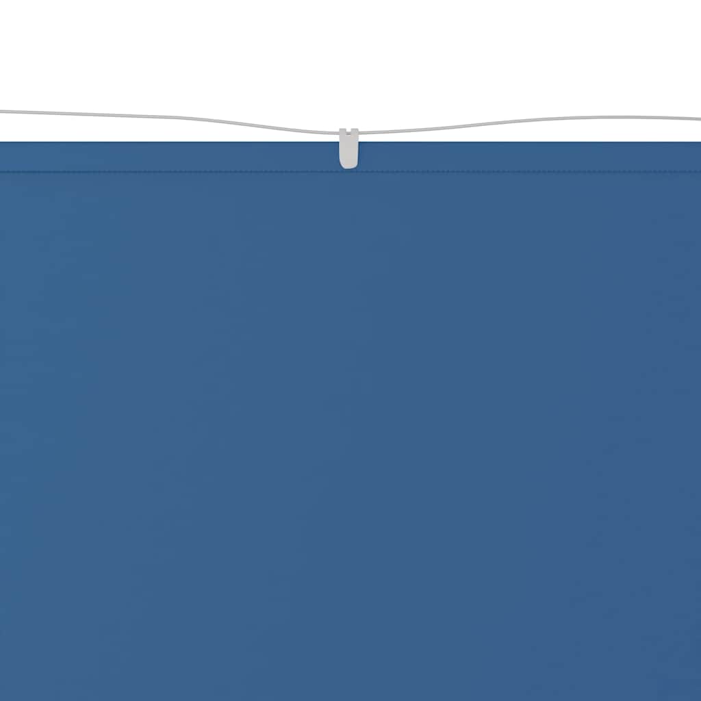 Senkrechtmarkise Blau 100x600 cm Oxford-Gewebe