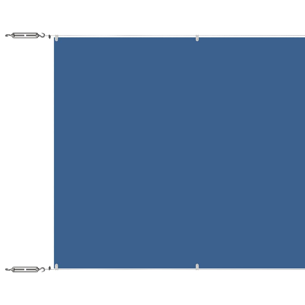 Senkrechtmarkise Blau 180x800 cm Oxford-Gewebe