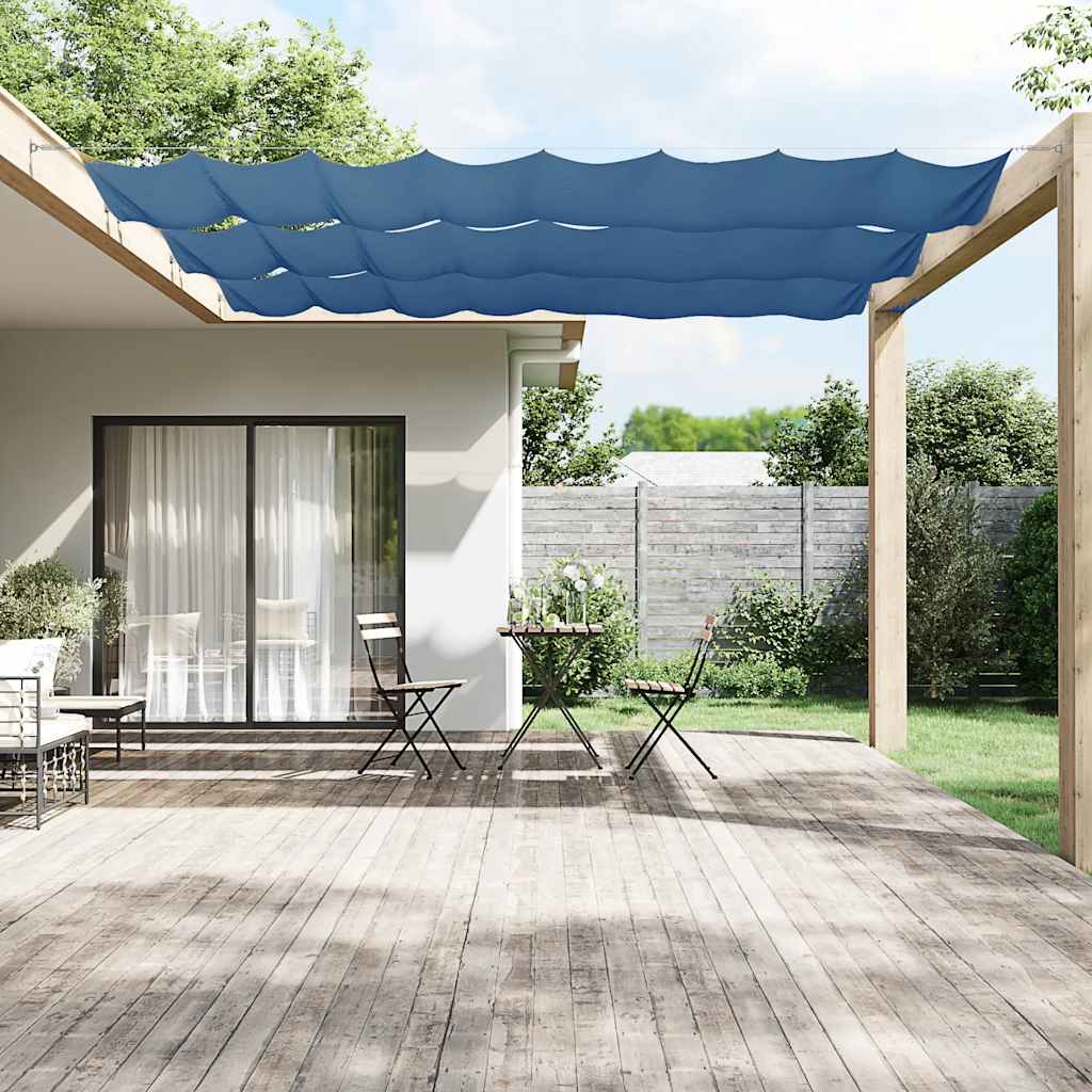 Senkrechtmarkise Blau 180x800 cm Oxford-Gewebe