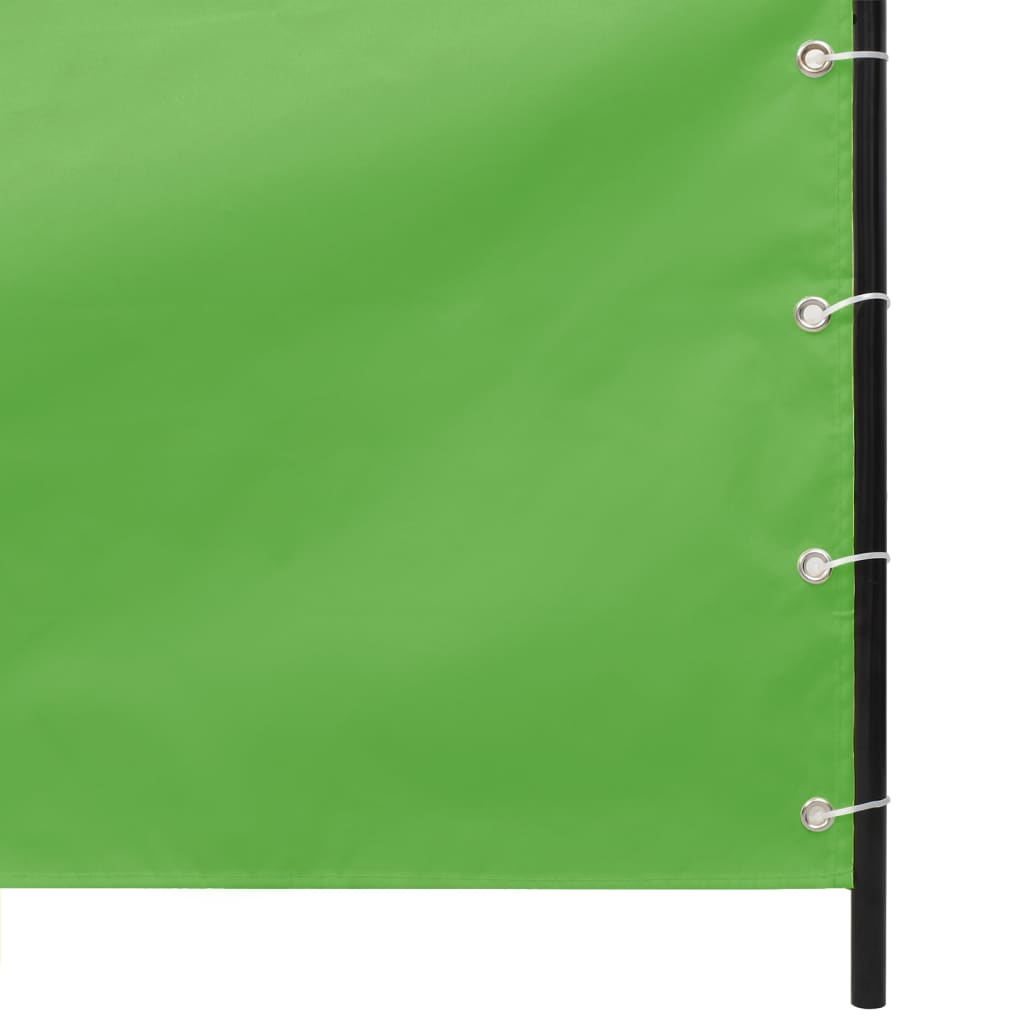 Balkon-Sichtschutz Hellgrün 100x240 cm Oxford-Gewebe
