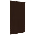 Balkon-Sichtschutz Braun 140x240 cm Oxford-Gewebe