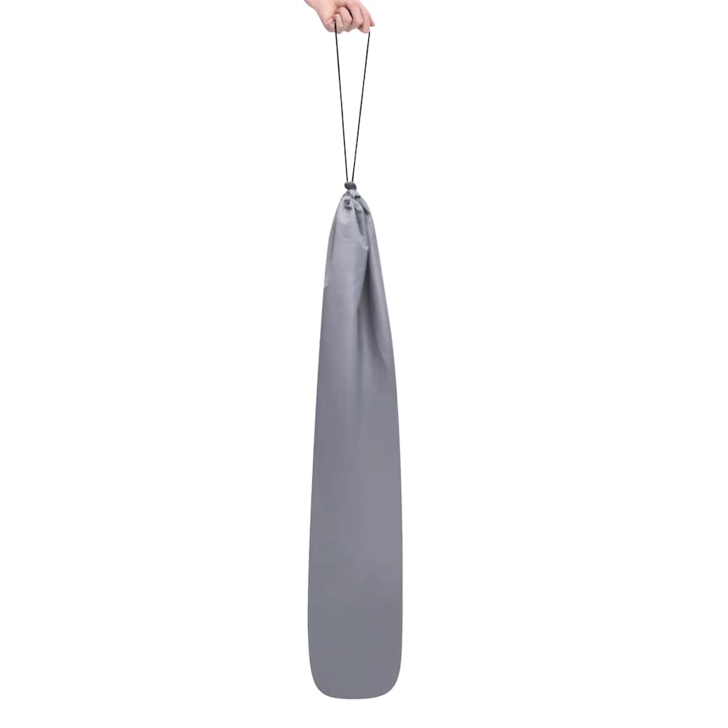 Kinder Tipi-Zelt mit Tasche Pfirsichhaut Grau 120x120x150 cm