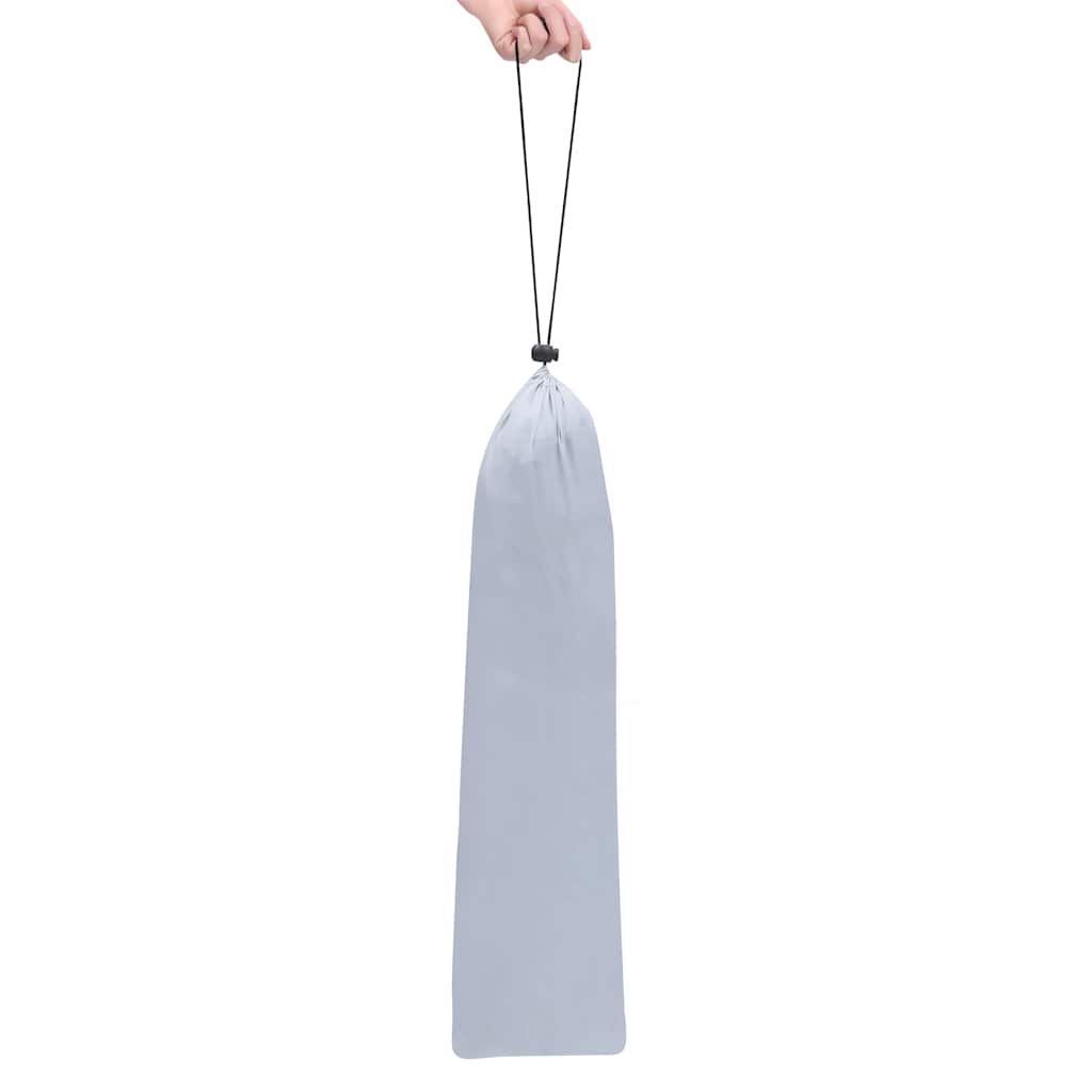 Kinder Tipi-Zelt mit Tasche Polyester Grau 115x115x160 cm