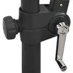 Ampelschirm mit LED-Beleuchtung 300 cm Taupe