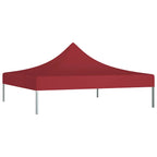 Partyzelt-Dach 3x3 m Burgunderrot 270 g/m²