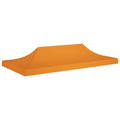 Partyzelt-Dach 6x3 m Orange 270 g/m²