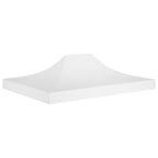 Partyzelt-Dach 4,5x3 m Weiß 270 g/m²