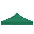 Partyzelt-Dach 4,5x3 m Grün 270 g/m²