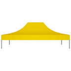 Partyzelt-Dach 4,5x3 m Gelb 270 g/m²