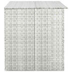 Garden-Auflagenbox Hellgrau 150x100x100 cm Poly Rattan