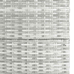 Garden-Auflagenbox Hellgrau 150x100x100 cm Poly Rattan
