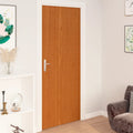 Türfolien Selbstklebend 4 Stk. Helle Eiche 210x90 cm PVC